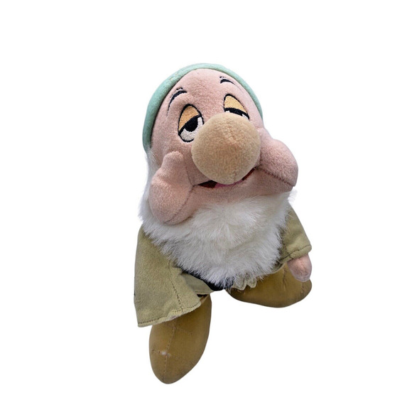 Disney Sleepy Dwarf 12" Plush Standing Snow White & Seven Dwarves Disney Store - Picture 1 of 8